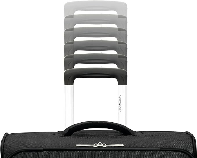 Samsonite Aspire DLX Softside Expandable 2pc Black Luggage w/Wheels - 20" & 24" gallery