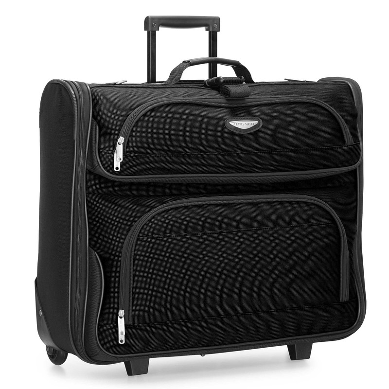 Travel Select Amsterdam Business Rolling Garment Bag Softside Expandable 2 Wheel