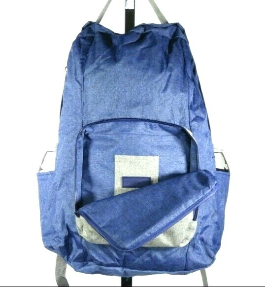 Travelsmith Backpack Foldable Daypack Full Size Convertible 18"x12"x5" Extra Bag gallery