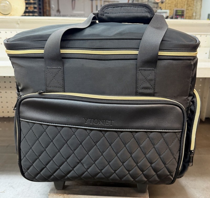 Ytonet Rolling Briefcase 17×15” Inch Rolling Laptop Bag with Wheels Excellent