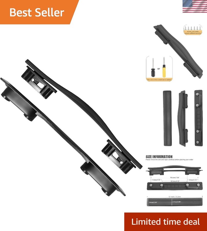 High-Quality 9-Inch Replacement Suitcase Handle with Complete Installation Kit