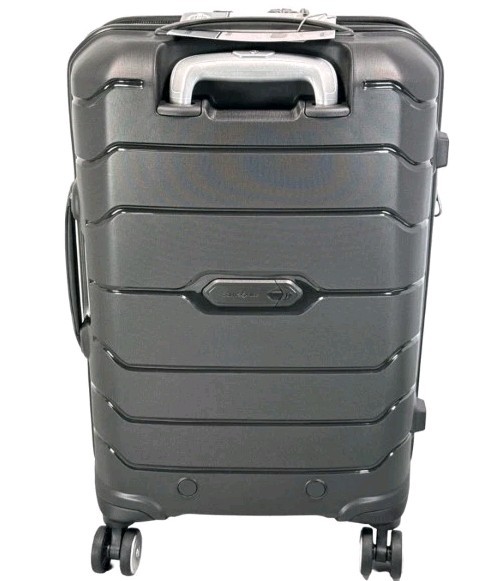 Samsonite 21" Freeform Hardside Carry-On Luggage with Spinner Wheels, Black