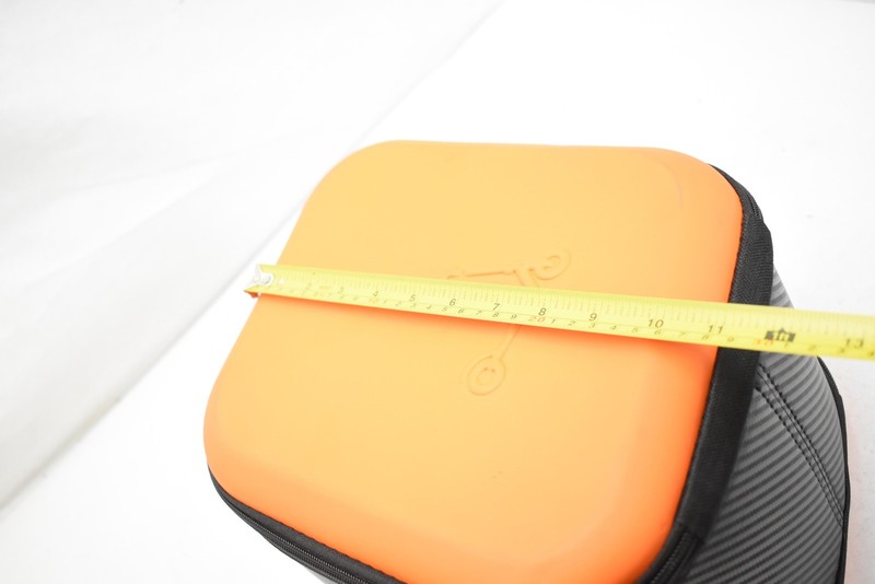 Electric Scooter Hard Shell Storage Case Bag Orange Black Unbranded Zipper gallery