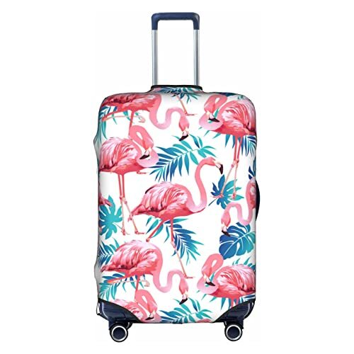 Luggage Cover Elastic Washable Stretch S (18-21 inch suitcase) Flamingo 2