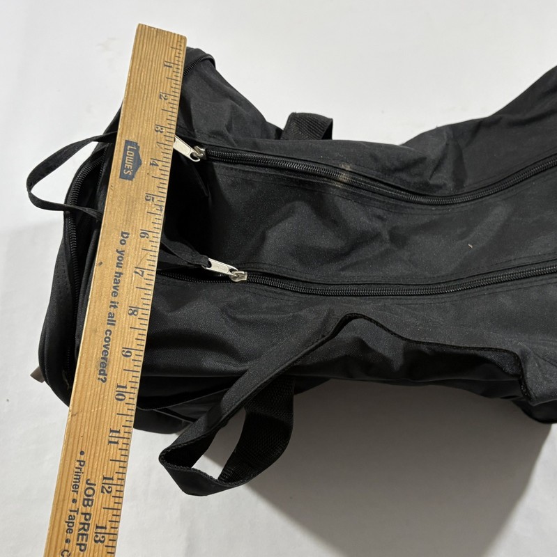 Land Rover Black Expandable Shoulder Duffle Bag Collapsible Travel Messenger OEM gallery