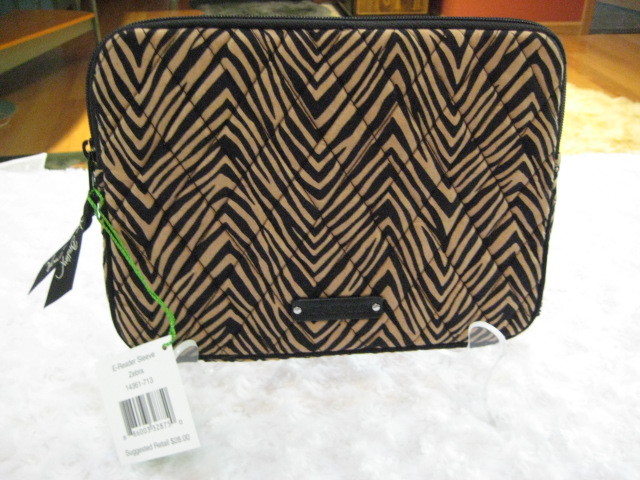 VERA BRADLEY “Zebra” Pattern E Reader Sleeve NWT (Orig.$28.00)