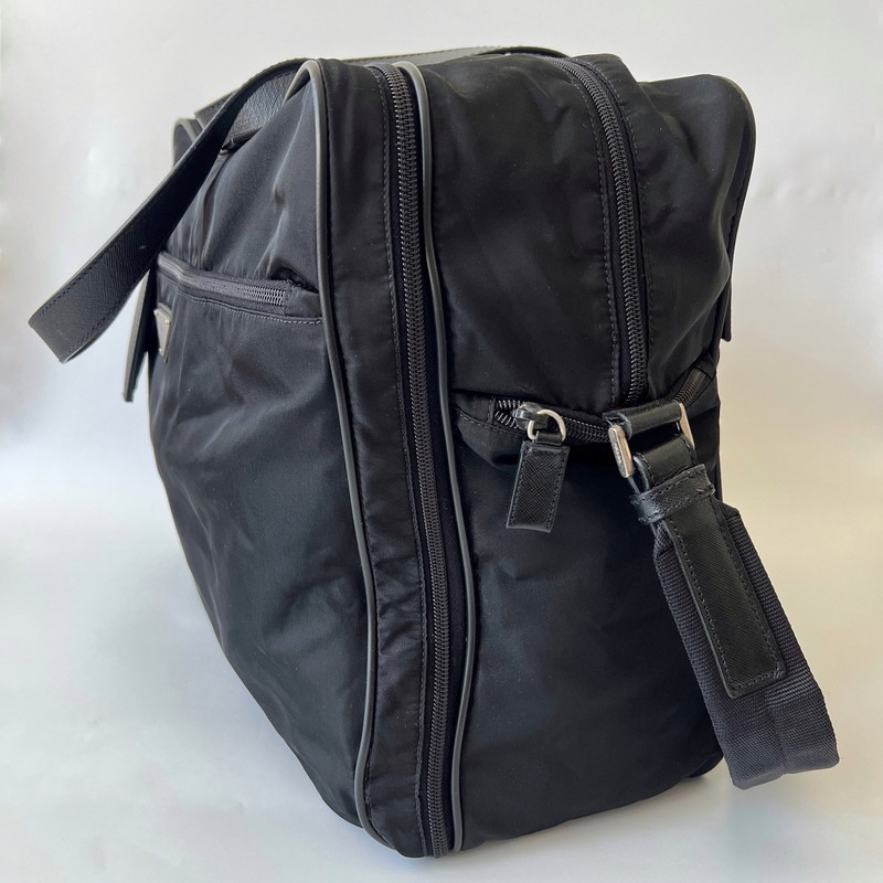 PRADA Authentic Nylon Travel Bag gallery