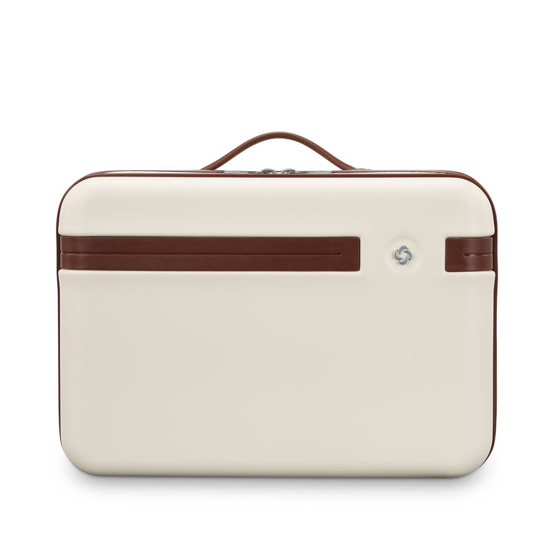 💼 Samsonite Virtuosa Train Case – White ✨ Hard Shell Crossbody | NWT $99 MSRP gallery