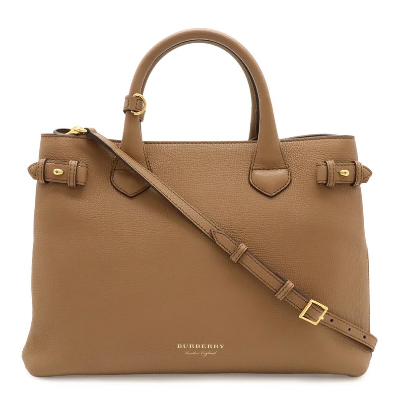 Pre-Owned BURBERRY House Check Nova Check Handbag 2WAY Shoulder Bag