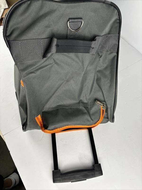 Rockland Luggage 30 Inch Rolling Duffle Charcoal Hardside Expandable gallery