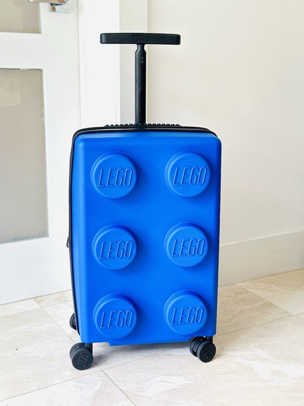 LEGO Expandable Carry-On & Backpack Luggage Set - Signature Brick BLUE gallery