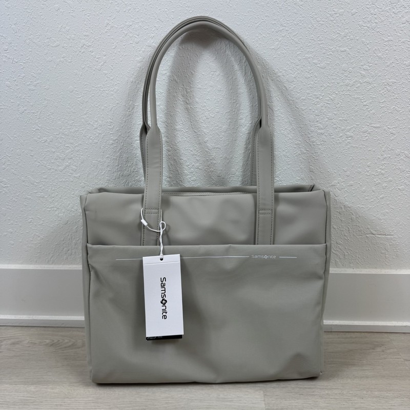 Samsonite Better Than Basic Weekender Tote Bag Limestone Grey gallery