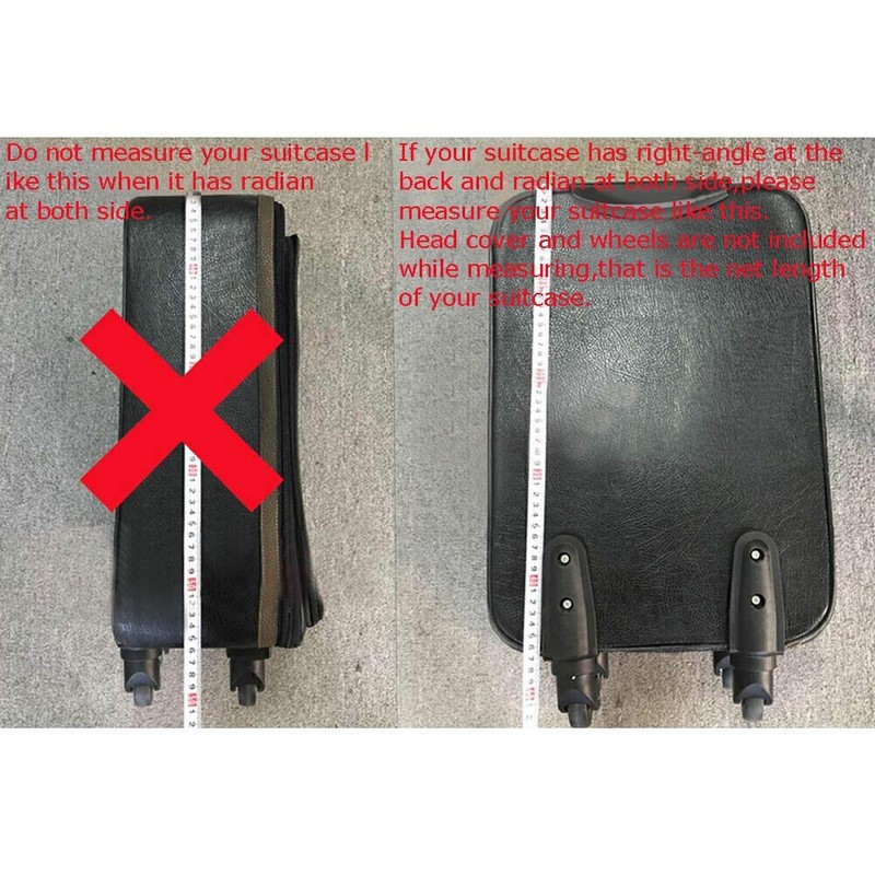 Luggage Handle Replacement Suitcase Telescopic Pull out Spare Part G072 18-28in gallery