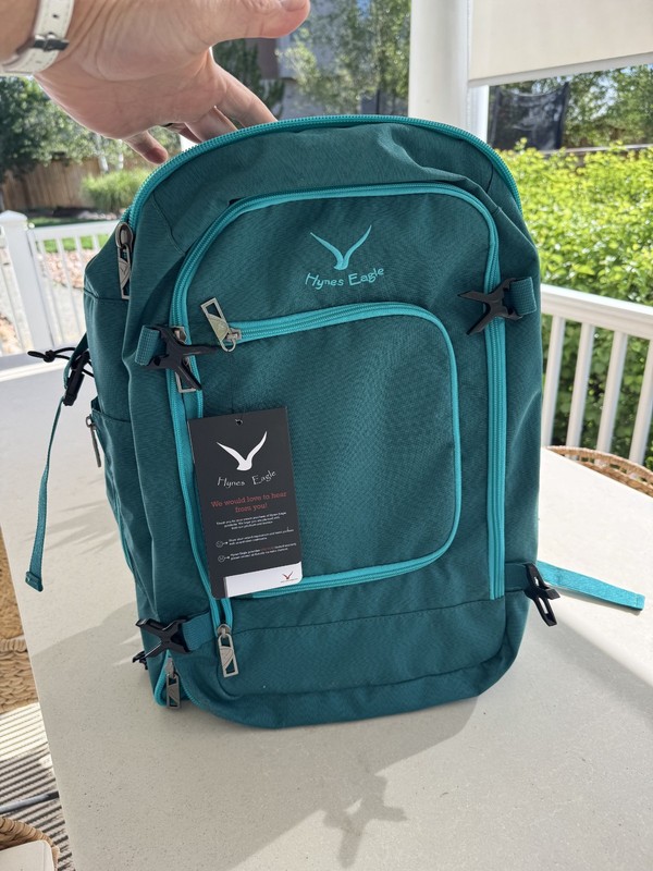 Hynes Eagle Travel Backpack 40L Flight Approved Carry on Backpack
