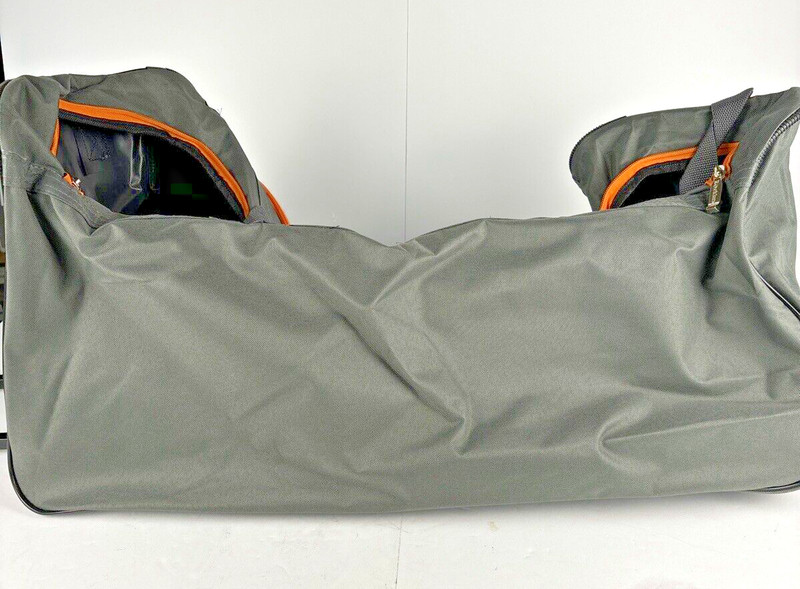 Rockland Luggage 30 Inch Rolling Duffle Charcoal Hardside Expandable gallery