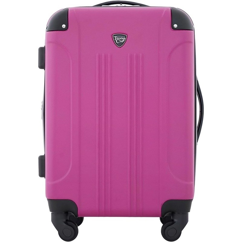 Expandable Hardshell Luggage Set W/ Spinner Wheels Travel Accessories Tote Kit