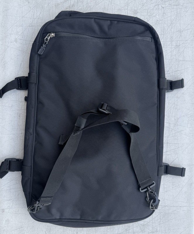 eBags Travel Backpack Convertible eTech Weekender Carry On 22x14x7 Blue & Black gallery