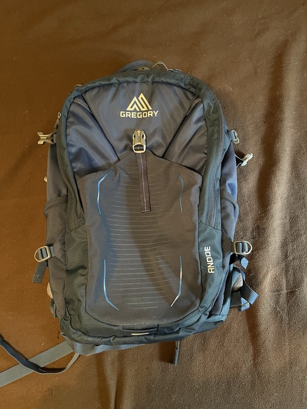 Gregory Anode Technical Backpack Daypack Blue 30L