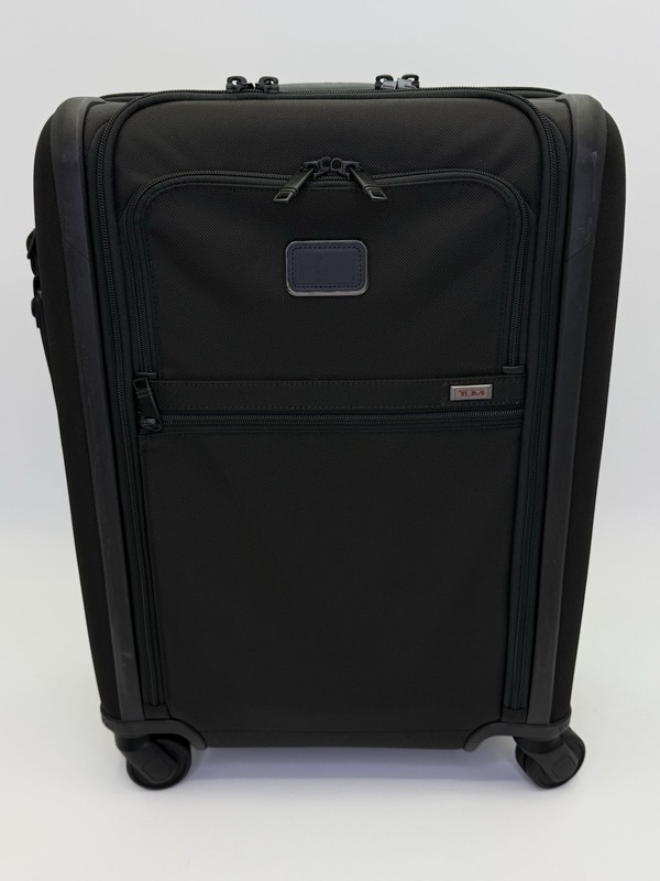 Genuine TUMI Alpha 3 Large Dual Access Expandable Carry-On Spinner USB TSA Black