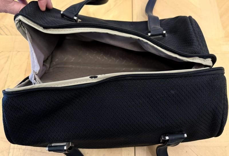 Samsonite Softside Small Duffel Bag, Black, 15"x9"x9" carry on gallery