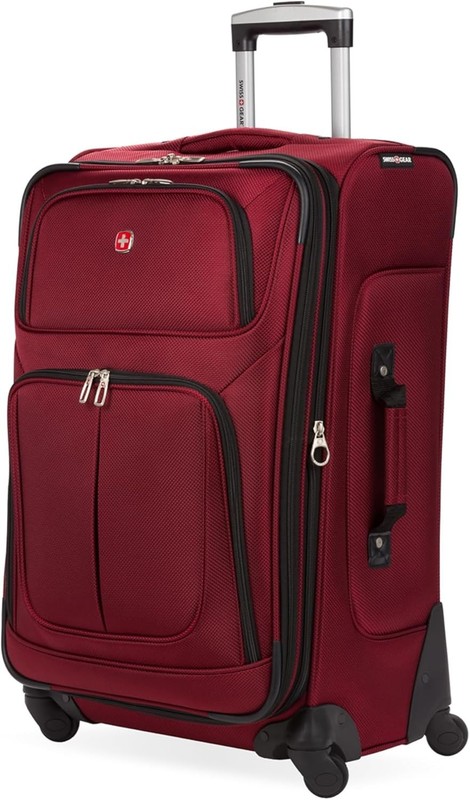 Softside Spinner Luggage Polyester 25-Inch Expandable Travel Suitcase gallery