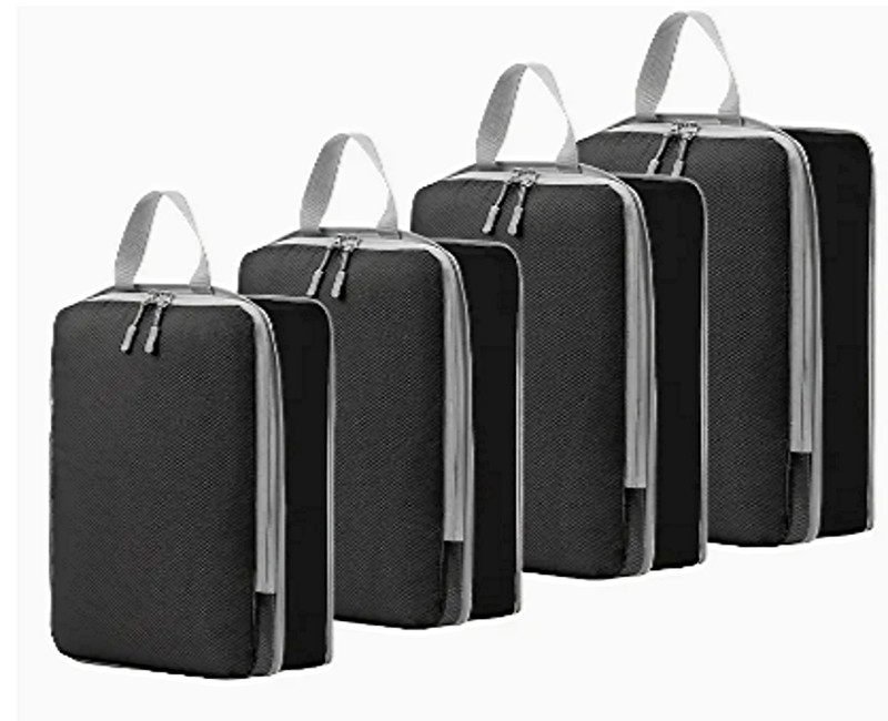 Packing Cubes Compression Travel 4pc Set Lightweight Luggage Compressible Choice