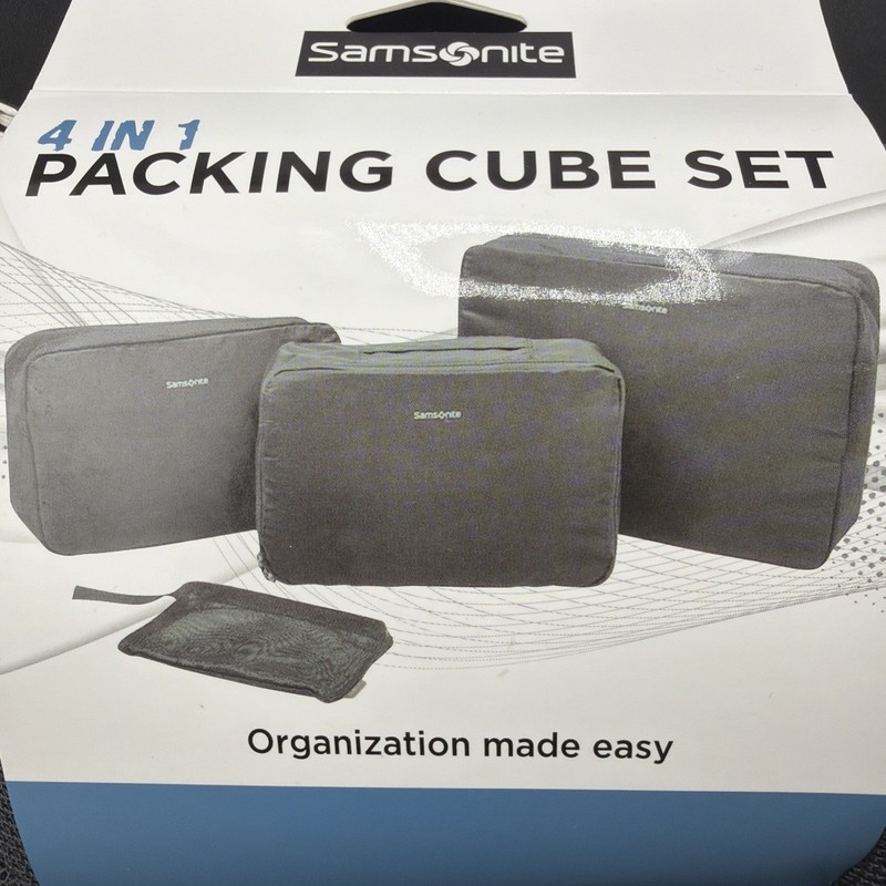 NEW Samsonite 4 Packing Cube Set - Graphite Gray - Four Sizes 2018 107084-1374 gallery