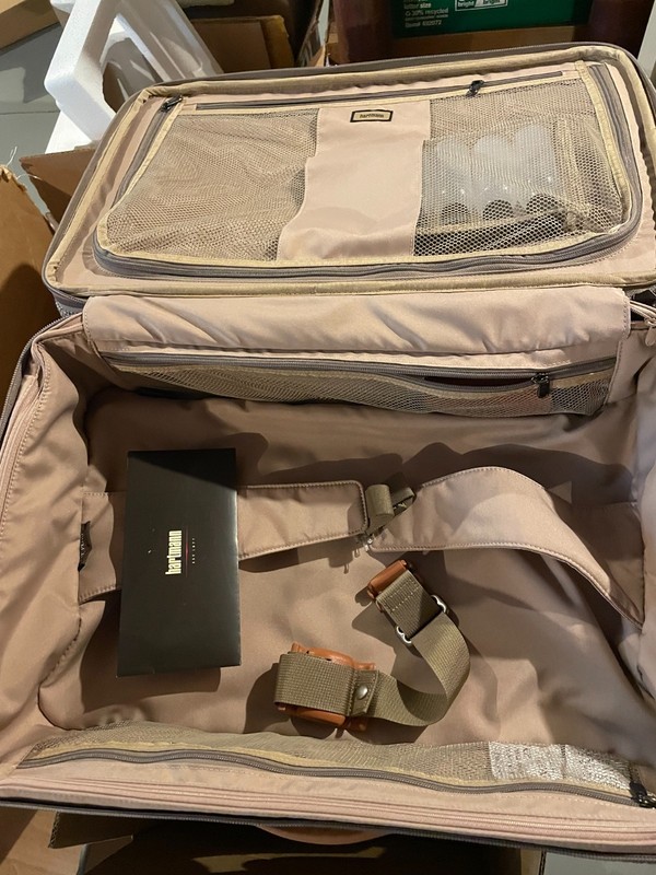 Hartmann Walnut Tweed Expandable Rolling Carry On Suitcase 22 inches gallery