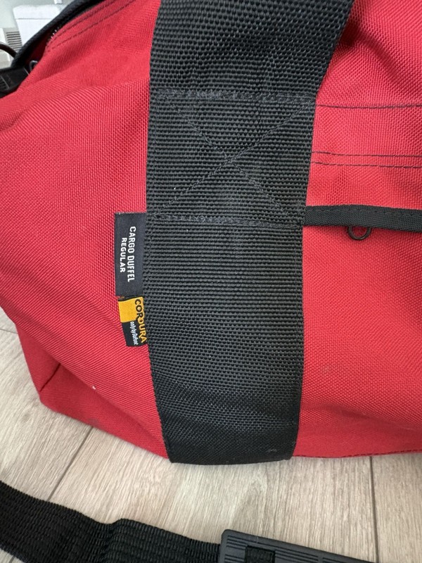 Eagle Creek Cargo Duffel Bag Regular Cordura Plus Fabric Red gallery