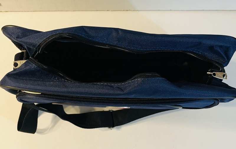 Travel Tote American Tourister Small Carry-On Shoulder Duffle Bag Blue Mini gallery