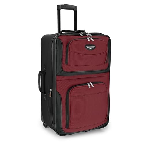 TRAVEL SELECT AMSTERDAM EXPANDABLE ROLLING SOFTSIDE LUGGAGE CHECKED-MEDIUM 25″