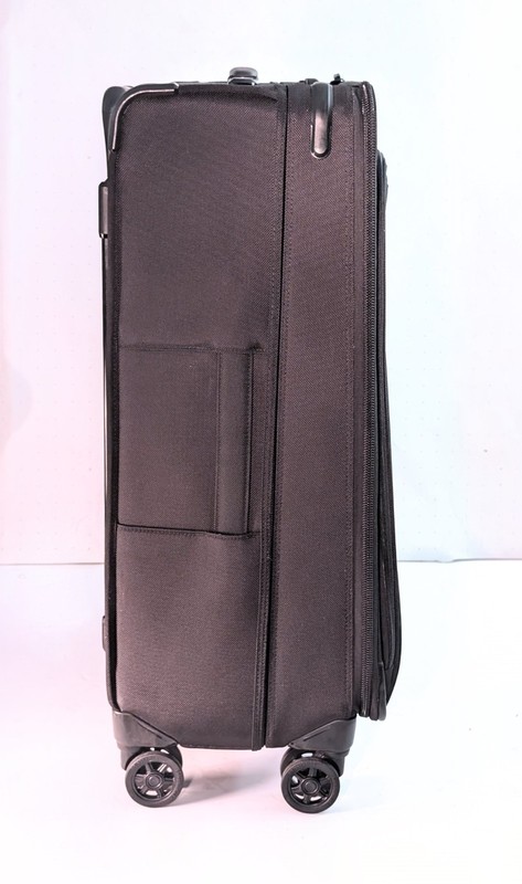 Briggs & Riley Baseline Large Expandable Spinner - 29" Checked Luggage - Black gallery