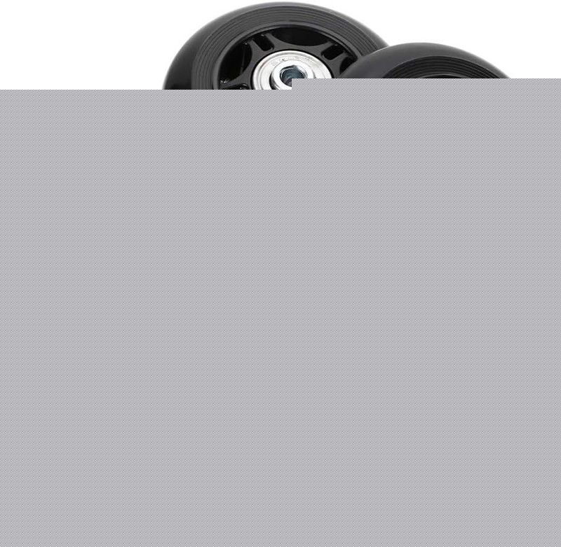 75 X 24Mm Luggage Suitcase Replacement Wheels, Rubber Swivel Caster Wheels Beari