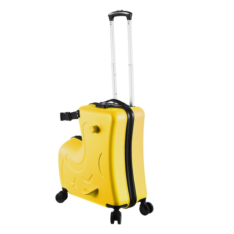 24″ Kid Ride On Suitcase Child Stroller Spinner Luggage For Travel