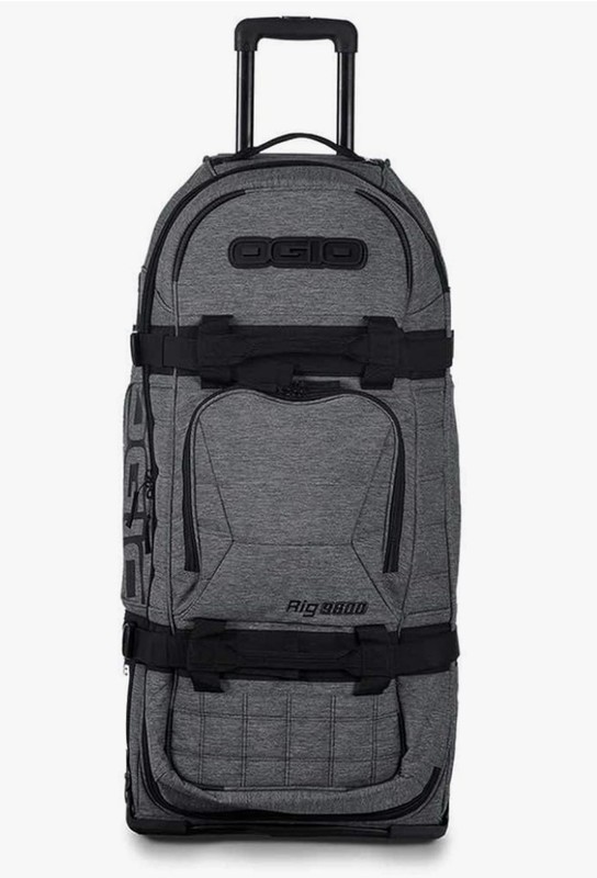 NWT Buckle Broken But Works - OGIO Rig 9800 Gear Bag - Dark Static