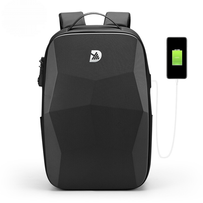 Hard Shell Series Polyhedron Carry on Backpack for Overnight Weekend Travel