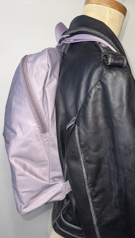 Tumi Just In Case Backpack Lavender Lightweight Packable Zip Pouch Bag Travel gallery