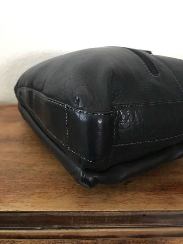 Derek Alexander Medium Multi Zipper Shoulder Bag Cross Body Angle Top ! gallery