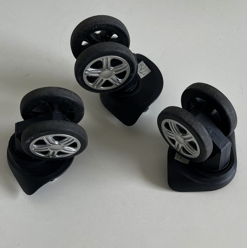 TAG Hard Case Spinner Travel Suitcase Luggage Lot 3 Wheels Replacement OEM Parts