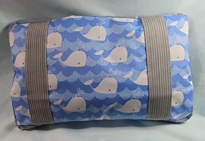 Blue Whale Luggage 22x14x9 Foldable Duffle Bag for Travel