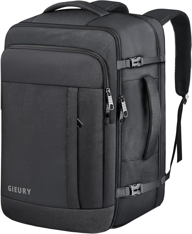 Carry On Backpack, 50L Travel Backpack, Luggage Backpack TSA Flight Approved