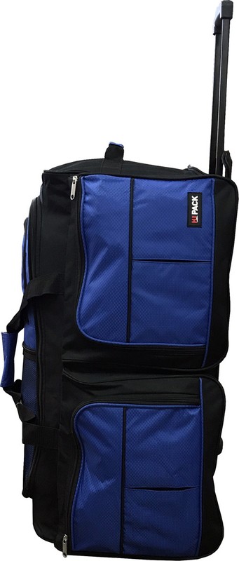 20"/28" Polyester Rolling Duffel Bag Wheeled Travel Suitcase Carry-on Duffle Bag gallery