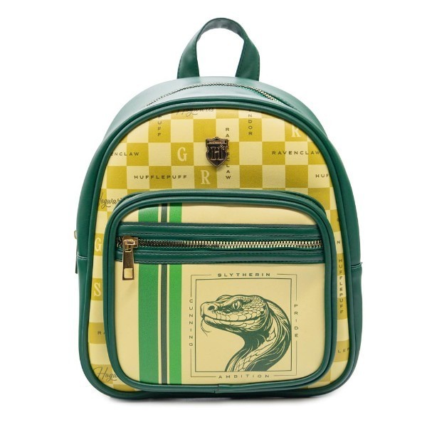Officially Licsened Harry Potter – Checkered Slytherin Mini Backpack