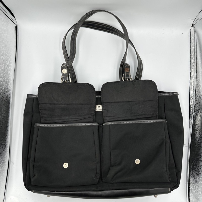 Samsonite Extra Large Professional Tote Messenger Bag Laptop Carrying Bag Purse gallery