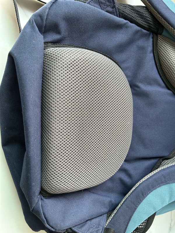 Heys Backpack School Comfort Padding Back/Strap Headphone Access Blue Lined EUC gallery