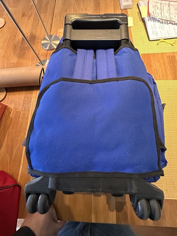 SEMA Backpack - Wheels, Extension, Heavy duty BLUE gallery