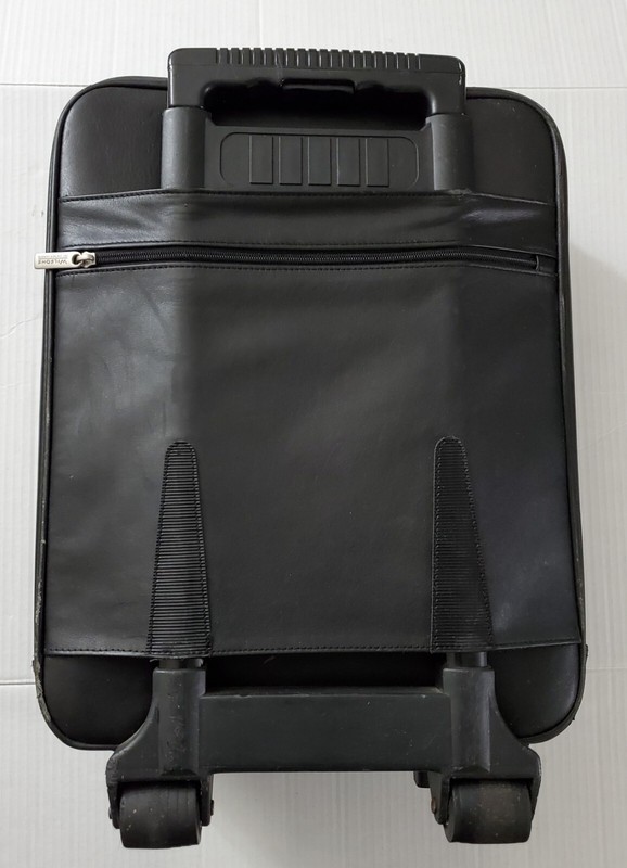 Wilsons Leather Rolling Carry On Suitcase Wheel Bag Rolling Luggage gallery