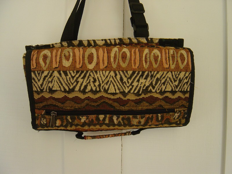 FOLDING ROLLING SUIT CASE CARRY ALL LEOPARD ANIMAL PATTERN gallery