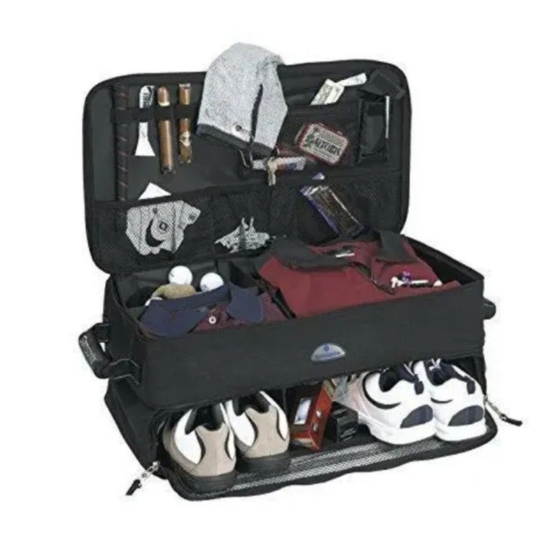 Samsonite Trunk Golf Organizer/Locker Style #615 Brand New In Box gallery