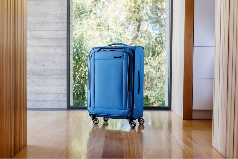 Samsonite Saire Lte Softside Expandable Luggage Set 3-Piece Caribbean Blue gallery